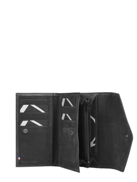 Portefeuille Etincelle Nubuck Leder Etrier Zwart etincelle nubuck EETN469 ander zicht 1